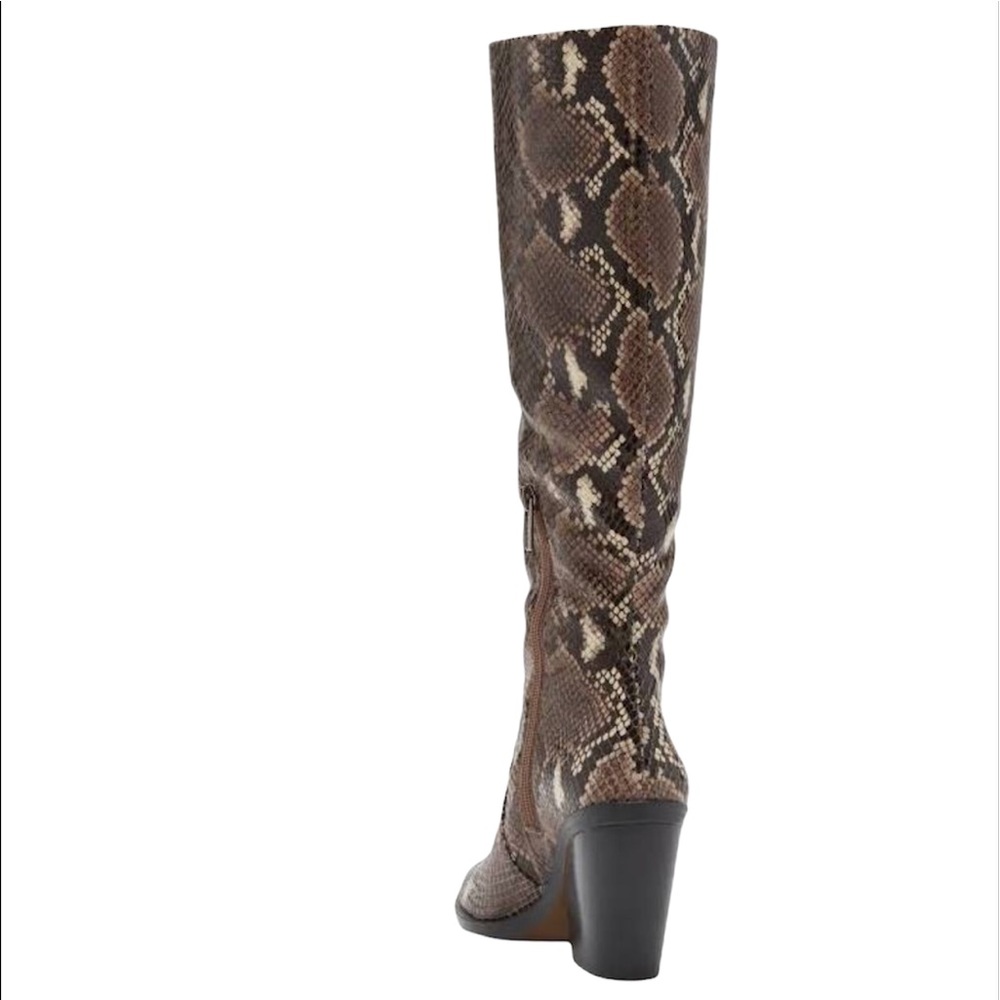 New Vince Camuto Gravana Python Boot - image 3